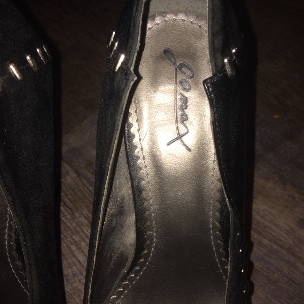 Black studded high heels - Picture 7 of 8
